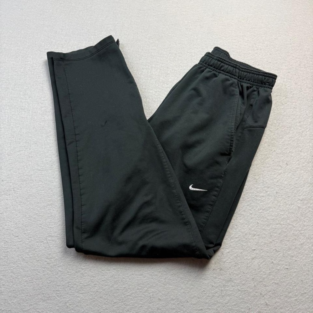 Nike Dri-FIT Black Track Pants Men's Small Athletic Training Joggers Soccer